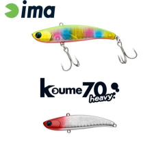  Ima Koume Vibration 70 Heavy 70mm 18g 101 Red Head wobbler csali