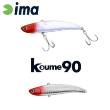  Ima Koume Vibration 90 90mm 20g 101 Red Head wobbler csali