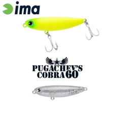  Ima Pugachevs Cobra 60 60mm 6g 101 Shiomi Sparkle wobbler csali