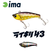  Ima Raikiri Vibration 43S 43mm 4g 009 Titanium Black wobbler csali