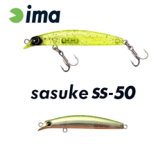  Ima Sasuke SS-50 50mm 1.7g 007 See Through Bait wobbler csali