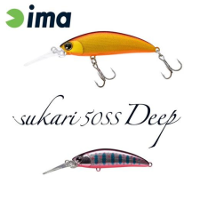 Ima Sukari 50SS Deep 50mm 5g 108 Amago wobbler csali