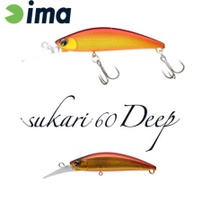  Ima Sukari 60 Deep 60mm 8g 001 Akagane wobbler csali