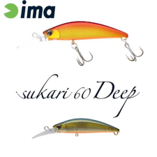  Ima Sukari 60 Deep 60mm 8g 011 Classic wobbler csali
