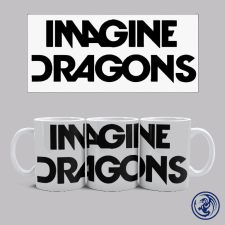 Imagine Dragons logó bögre (Fehér) ajándéktárgy