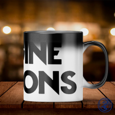  Imagine Dragons logó bögre (Hőre változó) ajándéktárgy