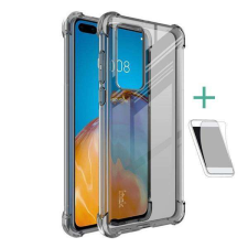 IMAK HUAWEI P40, IMAK Silky szilikon mobiltok, SZÜRKE tok és táska