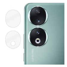 IMAK kameravédő üveg (lekerekített szél, karcálló, 0.3 mm, 9H) ÁTLÁTSZÓ Honor 90 5G mobiltelefon kellék