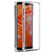 IMAK NOKIA 3.1 Plus , IMAK Silky szilikon mobiltok, ÁTLÁTSZÓ tok és táska