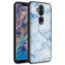 IMAK NOKIA 7.1 Plus, X7, 8.1, IMAK Fantasy műanyag mobiltok, KÉK tok és táska
