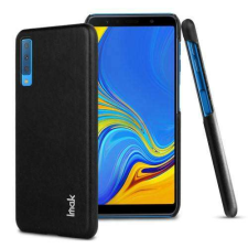 IMAK SAMSUNG Galaxy A7 (2018), IMAK Ruiyi műanyag mobiltok, FEKETE tok és táska