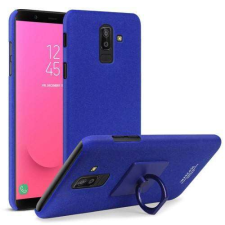 IMAK SAMSUNG Galaxy J8 (2018), IMAK Cowboy műanyag mobiltok, MATT KÉK tok és táska