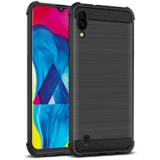 IMAK SAMSUNG Galaxy M10, IMAK VEGA CARBON szilikon mobiltok, FEKETE tok és táska