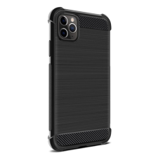 IMAK vega szilikon telefonvédő (közepesen ütésálló, légpárnás sarok, szálcsiszolt, karbon minta) fekete gp-91054 tok és táska