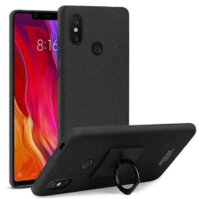 IMAK Xiaomi Mi 8 SE, IMAK Cowboy műanyag mobiltok, MATT FEKETE tok és táska