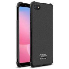IMAK Xiaomi Redmi 6A, IMAK Silky szilikon mobiltok, MATT FEKETE tok és táska