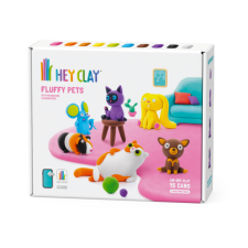 IMC Toys Hey Clay gyurma készlet - Pihe puha kedvencek nagy szett kreatív és készségfejlesztő