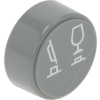 IME OMNIWASH KEREK SZÜRKE NYOMÓGOMB ø 23 mm