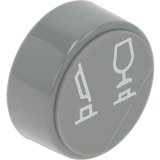 IME OMNIWASH KEREK SZÜRKE NYOMÓGOMB ø 23 mm beépíthető gépek kiegészítői