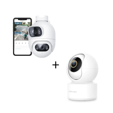 IMILAB EC6 Dual kültéri kamera + C21 kamera promo csomag megfigyelő kamera