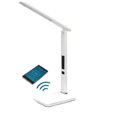 Immax LED Immax KINGFISHER Qi Asztali lámpa Qi vezeték nélküli töltővel és USB-vel, fehér világítás