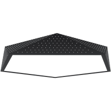 Immax NEO BRILIANT Smart mennyezeti lámpa 80cm 56W 3920lm fekete Zigbee 3.0 világítás
