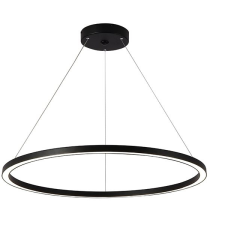 Immax NEO FINO Smart Szabályozható csillár fekete 80cm CCT 60W Zigbee 3.0 világítás