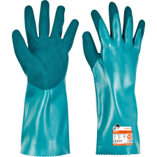  IMMER nitril védőkesztyű zöld 9 védőkesztyű