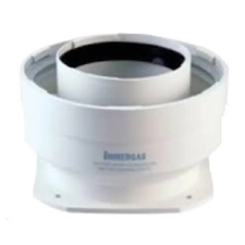 Immergas DN 80/125 mm-es karimás induló idom, cksz. 3.022990 hűtés, fűtés szerelvény