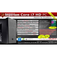 Imperium Imperium Core i7 HD PC / GTX1080 asztali számítógép