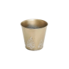 Impex KASPÓ BÁDOG KEREK ARANY 140-B-22-21 D13/9XH12CM 1DB