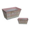 Impex KASPÓ BÁDOG PINK 140-B-404 (23X13)X12HX(18,5X8,5)CM 1DB