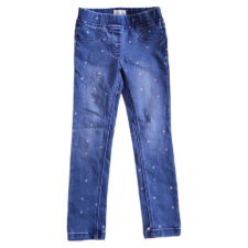  Impidimpi kék gumis derekú kislány farmernadrág (méret: 110) gyerek nadrág