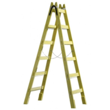 Import 6 fokos erősített fa festő létra létra és állvány
