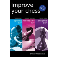  Improve Your Chess x 3 – Andrew Kinsman,Glenn Flear idegen nyelvű könyv