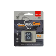 Imro microSDHC 32GB Class 10, Memóriakártya (+Adapter) memóriakártya