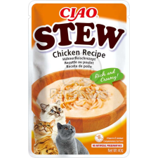  Inaba Cat Ciao Stew krémes ragu macskaeledel - csirke & fésűkagyló 40 g jutalomfalat macskáknak