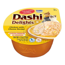 Inaba Cat Dashi Delights nedves macskaeledel - csirke & sajt 70 g macskaeledel