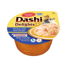  Inaba Cat Dashi Delights nedves macskaeledel - csirke, tonhal 4 x 70 g macskaeledel
