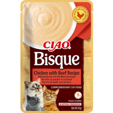Inaba CIAO Bisque Csirke és marhahús krémleves 40g macskaeledel