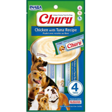 Inaba Dog Churu Püré - csirke, tonhal 4 x 14 g jutalomfalat kutyáknak