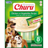 Inaba INABA Dog Churu Püré - csirke zöldséggel 8 x 20 g