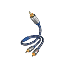 Inakustik Premium RCA kábel 3m (RCA apa - 2xRCA apa) (0040803) kábel és adapter