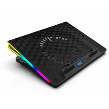 Inca INC-608GMS Gaming Notebook Cooler Black laptop kellék