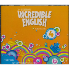 INCREDIBLE ENGLISH 2ND 4 CD nyelvkönyv, szótár