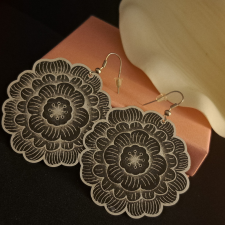  Indiai fülbevaló  5 cm-es fülbevaló