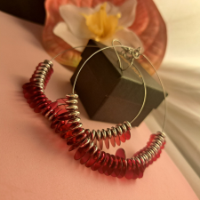  Indiai fülbevaló  5 cm-es /435/ fülbevaló