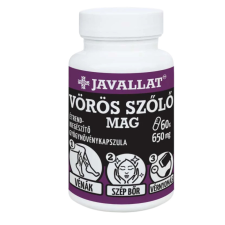 Indikáció Kft. JAVALLAT Vörös Szőlő mag és héj kapszula 60 db vitamin és táplálékkiegészítő