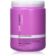  Inebrya Ice Cream No Yellow hamvasító hajpakolás, 1 l hajbalzsam