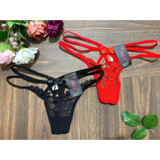 Inez csipkés szexi tanga csengővel P017